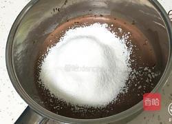 无油可可戚风蛋糕的做法图解4