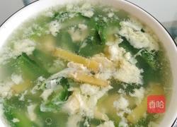 丝瓜鸡蛋汤的做法图解10