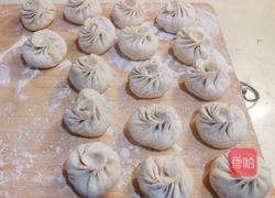 油菜香菇素煎包的做法图解6