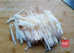 莲藕炒肉丝的做法图解3