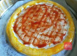 新文美食 皇后锅板 披萨饼的做法图解11