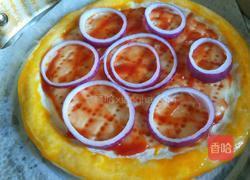 新文美食 皇后锅板 披萨饼的做法图解12