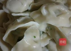 荠菜馅饺子的做法图解7