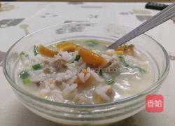 皮蛋瘦肉粥的做法图解4