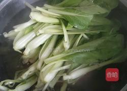 香菇小油菜的做法图解4
