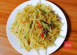 酸辣土豆丝的做法图解4