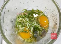 宝宝辅食丝瓜虾仁蛋饼的做法图解4