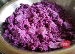 紫薯一口酥的做法图解2