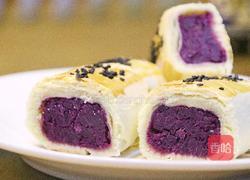 紫薯一口酥的做法图解1