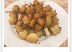 三杯土豆鹌鹑蛋
