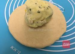 红薯玉米鸡肉面包的做法图解4