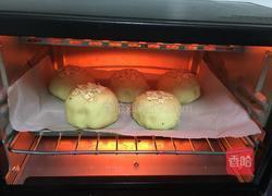 红薯玉米鸡肉面包的做法图解7