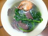 猪红海虾西洋菜汤的做法[图]