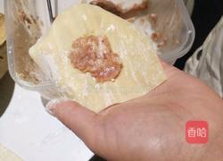 云吞的包法的做法图解1