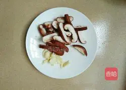 Illustration of how to stir-fry vegetables with mushrooms 3