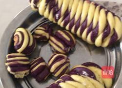 双色毛毛虫花卷的做法图解6