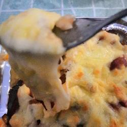 火腿冬瓜芝士焗饭（鲜蔬）的做法[图]
