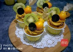 水果迷你南瓜蛋糕杯的做法图解32