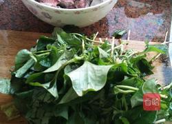 鱼腥草煲猪肺汤的做法图解2