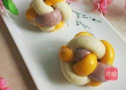 绣球馒头的做法图解12
