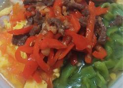手工菠菜牛肉臊子面