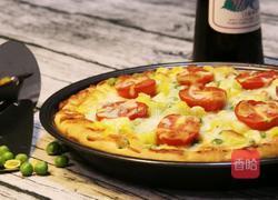 菠萝鸡丁披萨的做法图解1