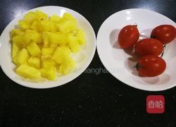 菠萝鸡丁披萨的做法图解4