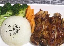 鸡腿饭照烧