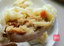 白菜胡萝卜鲜肉包的做法图解11