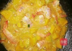拉瓜炖虾的做法图解5
