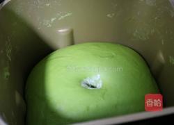 抹茶蜜豆土司的做法图解5