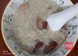红枣花生糯米粥的做法图解6