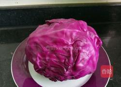 紫甘蓝泡菜 Pickled vegetables的做法图解1