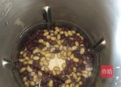 红枣红豆豆浆的做法图解2