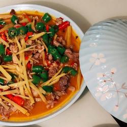 自贡鲜椒兔的做法[图]