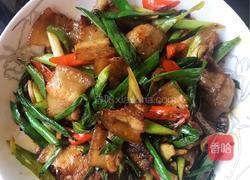 蒜苗回锅肉的做法图解9