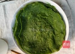 菠菜小煎饼的做法图解7