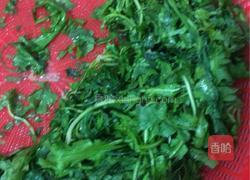 荠菜饺子的做法图解1