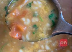 西红柿鸡蛋嘎达汤的做法图解1