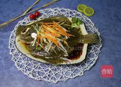 Illustration of how to steam Xingcheng Turbot Fish 8
