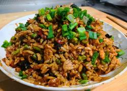 老干妈肉丝炒饭