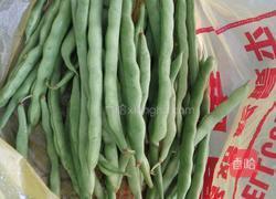 腊肉炒四季豆的做法图解1