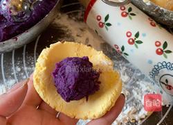 南瓜紫薯糯米滋的做法图解11