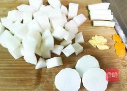 萝卜炖羊肉的做法图解3