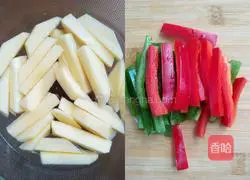 Illustration of how to make fried beef tenderloin with apples 1