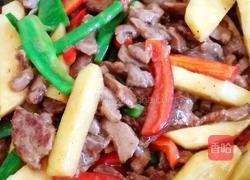 蘋果炒牛柳的做法圖解5