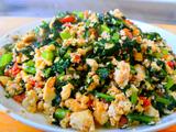 茼蒿小豆腐的做法[图]