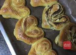 椰蓉心形面包无黄油版的做法图解15