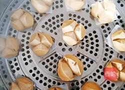 红糖开花馒头的做法图解5