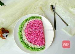 西瓜饭团的做法图解6